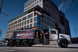 The W12 is the first truck vac released in the new Warlock series from Ditch Witch.