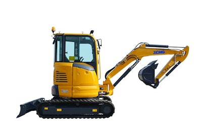 The XE35U excavator features a tailless design, supporting compact requirements in worksites.
