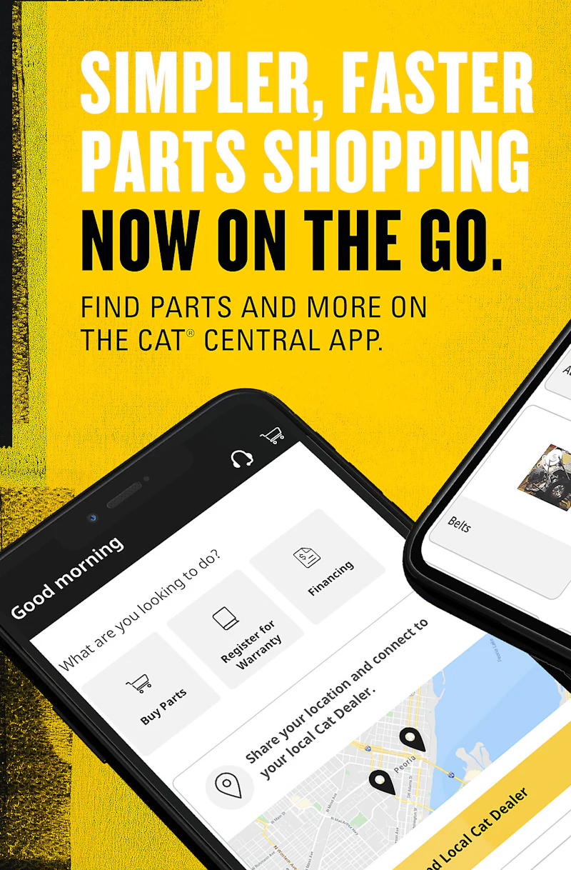 Codapillar App New Cat Central Mobile App From: Caterpillar - Cat | For Construction Pros