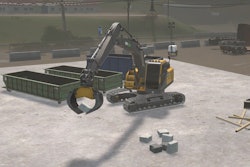 The Grapple Tool and 360-degree Tiltrotator simulator.
