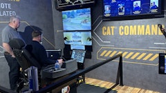 Don't miss the chance to try the Strike Pay Dirt Challenge at the CAT CONEXPO booth's Technology Hub. Participants will be able to try out Cat Command, Caterpillar's remote control operator station, by entering a wheel loader skill competition.