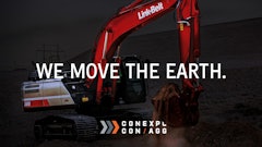 Link-Belt plans to display a number of machines on the Festival Grounds at CONEXPO, including several equipped with grading solutions by Trimble Earthworks.