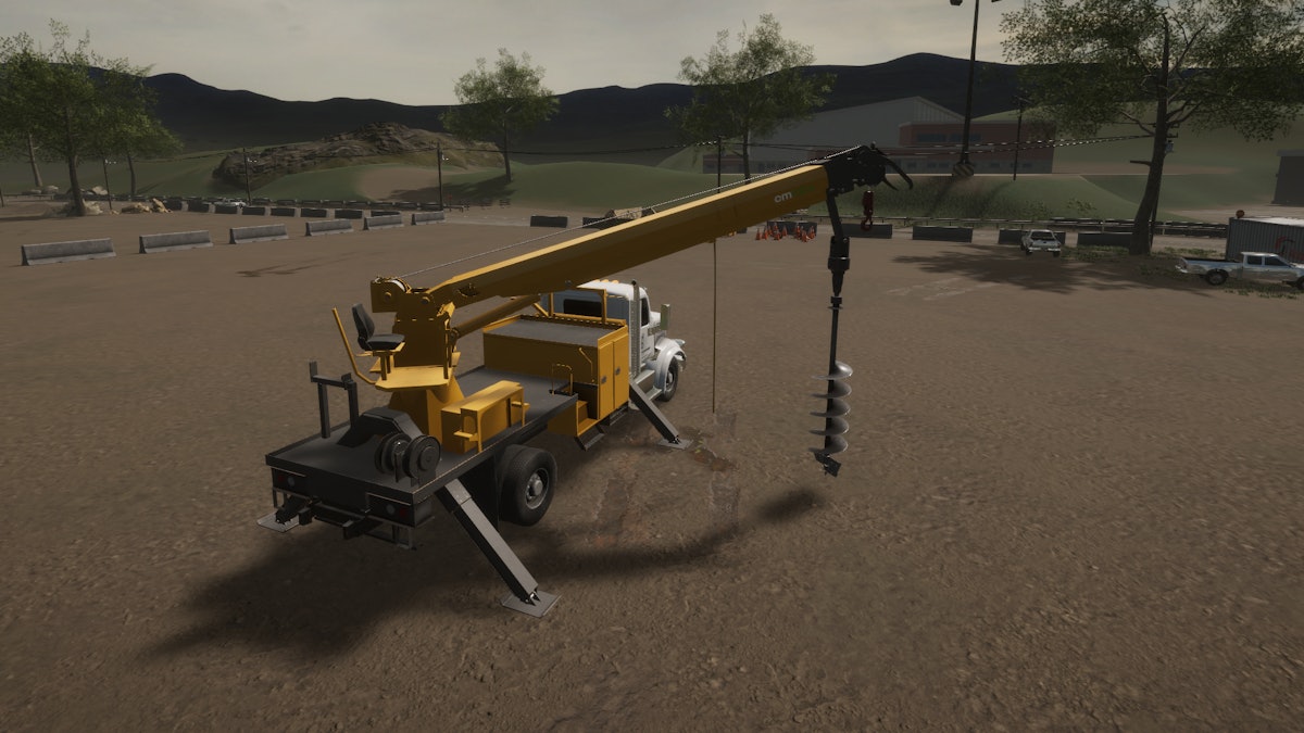CM Labs Introduces Digger Derrick Simulator Training Pack From CM Labs