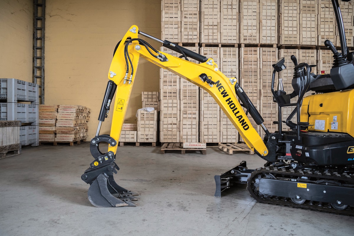 New holland top rc excavator