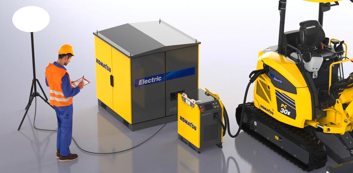 Komatsu Electric Machines and Battery Solutions at CONEXPO From: Komatsu America Corp.