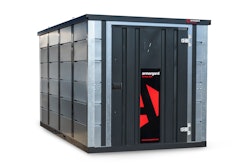 Forma-stor has accessible forklift pockets and four crane lifting eyes for transport.