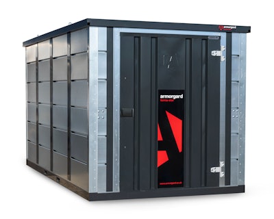 Forma-stor has accessible forklift pockets and four crane lifting eyes for transport.