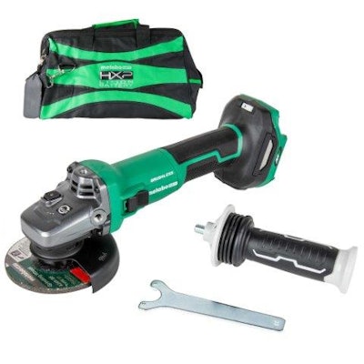 These new 36V MultiVolt grinders are sold as tool body only and are part of the MultiVolt System of power tools from Metabo HPT.