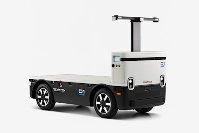 With the ability to operate autonomously – or manually via remote control – the Honda AWV could provide a wide range of services to industries that need autonomous operation or delivery solutions.
