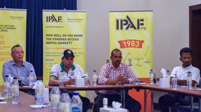 Equipment rental companies looking to market quality service, professionalism, and safety to contractors working in major construction, infrastructure, aviation, and oil and gas across the Middle East have been introduced to IPAF Rental+.