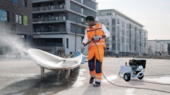 Speed can be a consideration when determining between hot- and cold-water pressure washers.