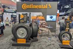 Continental AG displayed its connected solution for tire maintenance and management, as well as a line of solid-state LED lighting products for construction work vehicles and trucks at ConExpo 2023.