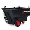 The Rubble Truck has a loading capacity of 1,650-lbs., minimizing the number of trips when working with large piles.