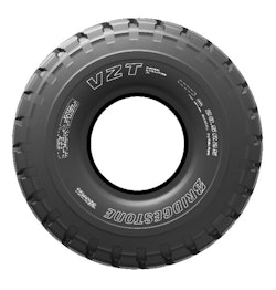 Along with the VZT, Bridgestone OTR will present construction and quarry tires at CONEXPO, such as the VMTD three-star, VLT, VLTS, Firestone VersaBuilt All Purpose (AP) and the Firestone Duraforce MH.