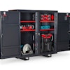 Equipped with built-in handles, accessible four-way fork pockets can be found at the bottom of the boxes.