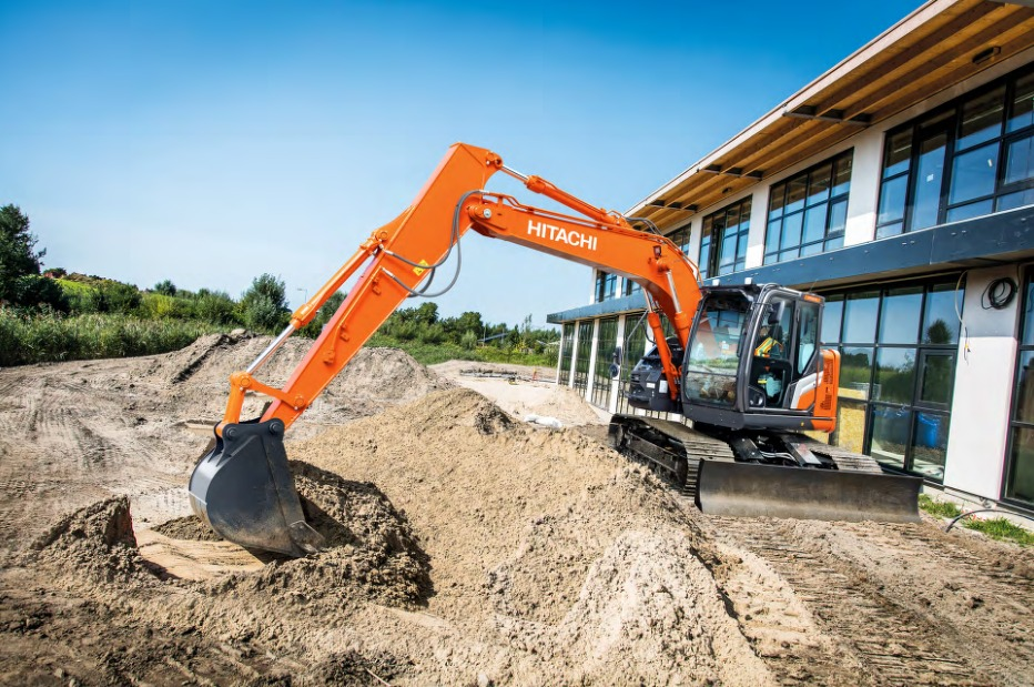 Hitachi Launches ZAXIS-7 Ultrashort Tail-swing Excavators From
