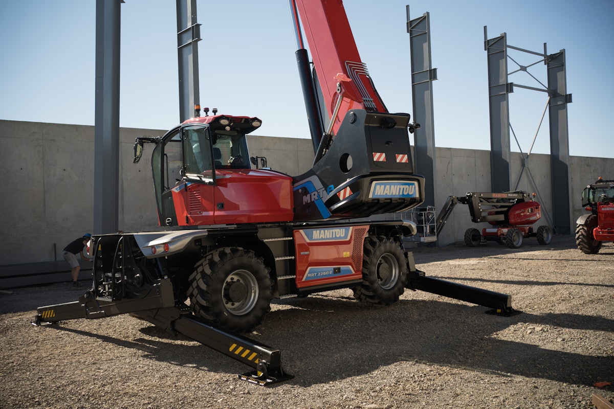 Manitou Launches Electrified Telehandlers From: Manitou Americas Inc ...