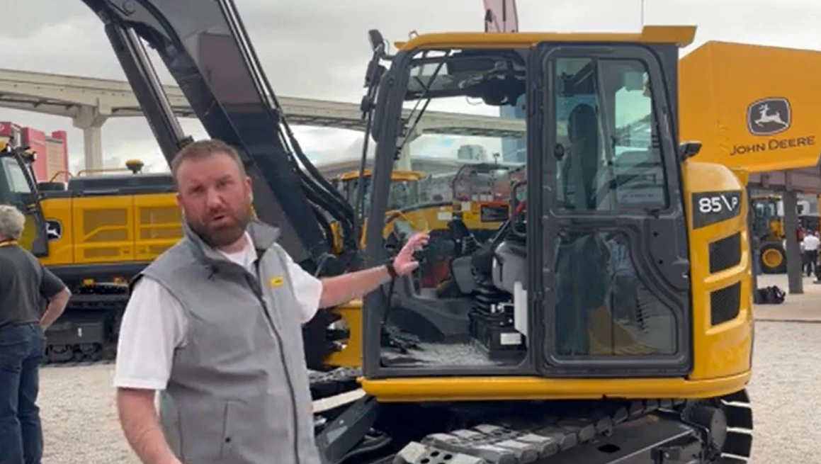 85p Check Out the New John Deere 85 P-Tier Excavator | For Construction Pros