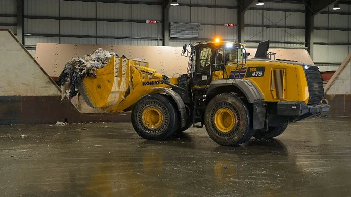 Komatsu Showcases WA475-10 WH Wheel Loader at CONEXPO From