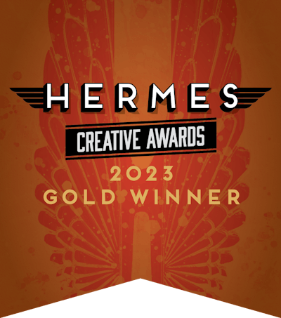 WeAreSaferTogether.org was recognized with a 2023 Gold-level Hermes Creative Award under the Electronic Media / Social Media / Interactive Media category, which includes web elements such as microsites.