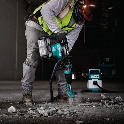 Designed to accept SDS-MAX bits, the tool features Anti-Vibration Technology (AVT) for reduced vibration and Auto-Start Wireless System (AWS) powered by Bluetooth technology.