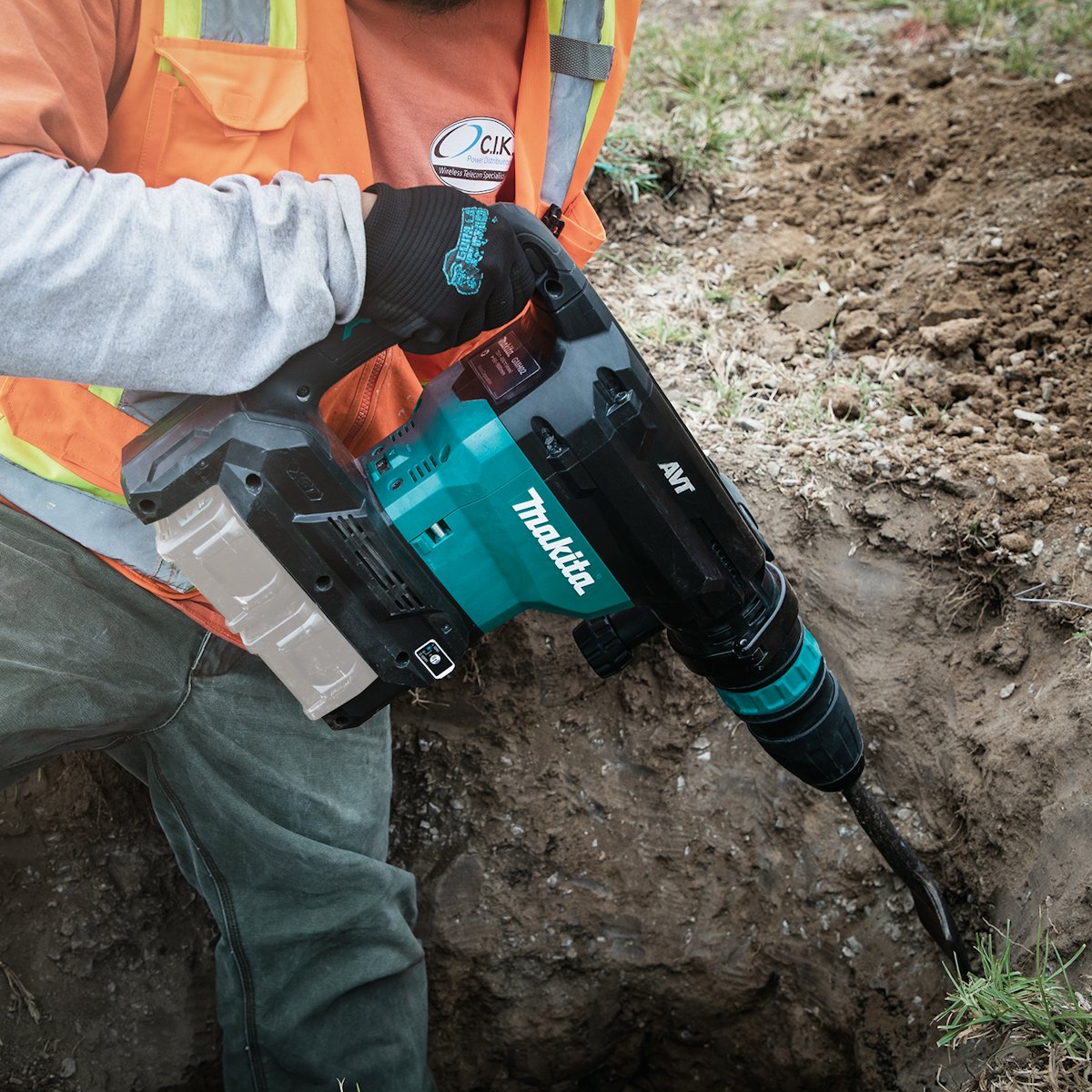 Makita 80V XGT Cordless Demolition Hammer From Makita USA Inc