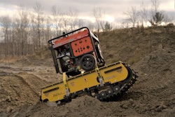 The all-terrain vehicle is designed for outside work and makes it possible to reach hard-to-access places, such as mountains and backyards even in conditions that include snow, water, mud and sand.