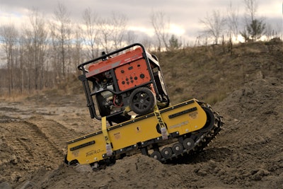 The all-terrain vehicle is designed for outside work and makes it possible to reach hard-to-access places, such as mountains and backyards even in conditions that include snow, water, mud and sand.