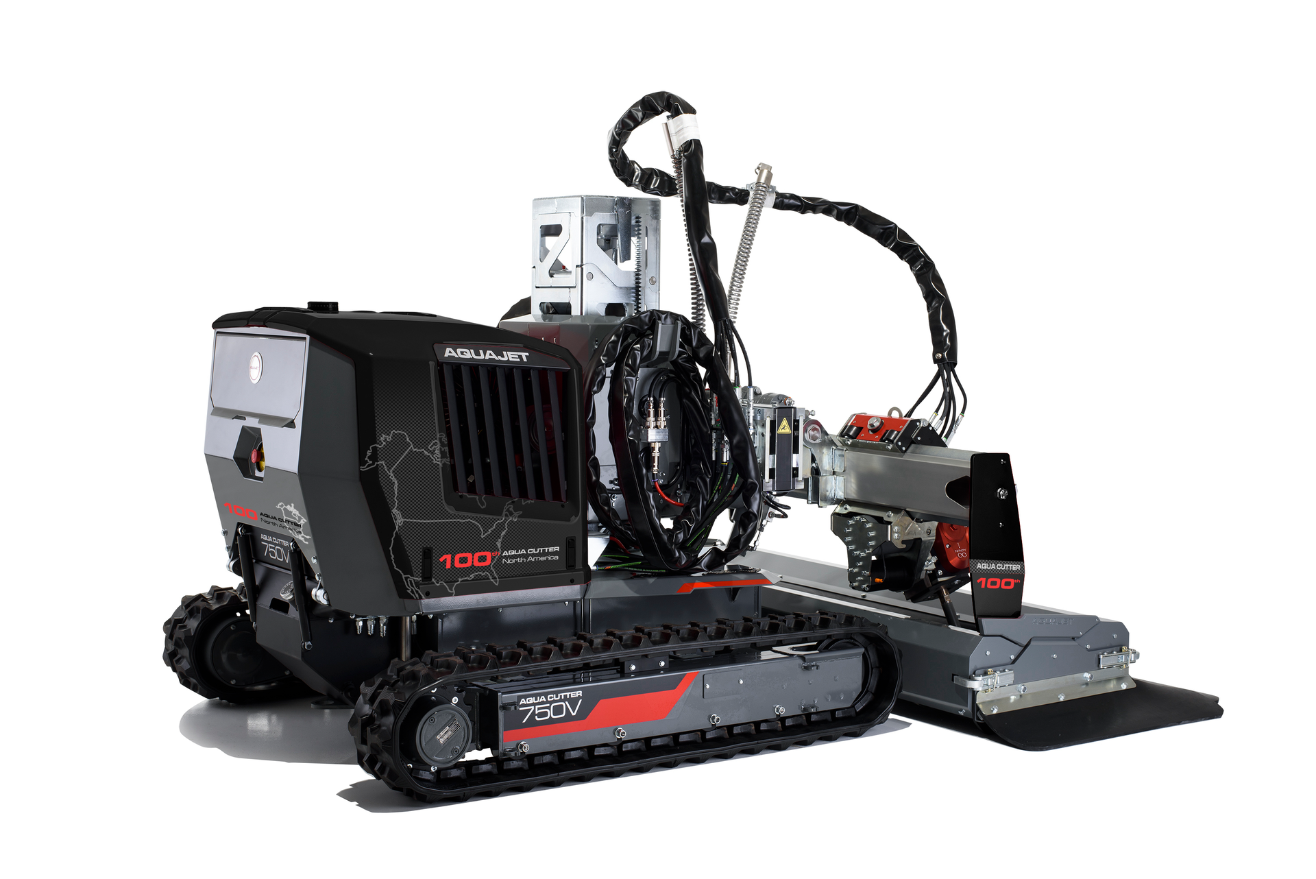 The Aqua Cutter 750V Hydrodemolition Robot