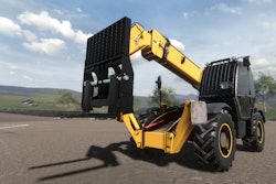 Performance metrics tracked during training exercises include safety violations, such as collisions, tipping or flipping, loads dropped, machine stability and fuel efficiency.