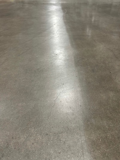 Case Study of Coval Polished Concrete Sealer On A Warehouse Floor