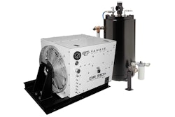 Designed for maintenance when mounted on the vehicle, this drill module provides 310 cfm and 200 psi of air power.