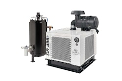 Equipped with a remote separator tank for versatile mounting and accessible maintenance, the DR 435 is designed for water-well, oil and gas, geothermal and blasthole drilling applications.