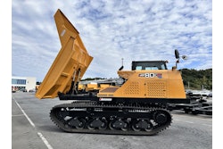 With a payload capacity of nearly 18,000-lbs., the Morooka MST80CR is powered by a Kubota V5009 Tier 4 Final engine producing 210-hp.