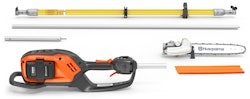 The quiet and powerful brushless motor of the battery-powered 525iDEPS coupled with a Husqvarna X-Cut chain on a 12-in. bar enables high, double-sided cutting capacity, balanced operation and performance.