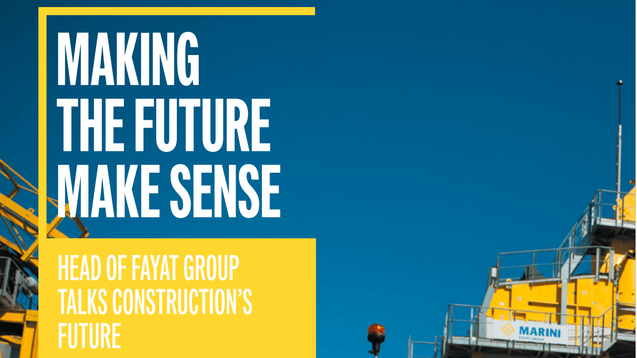 Head of the Fayat Group Talks Construction's Future