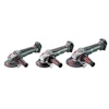 The W11 series features soft start, Metabo’s M-Quick tool free wheel change system, mechanical safety clutch, safety brake, non-locking paddle switch and overload protection.