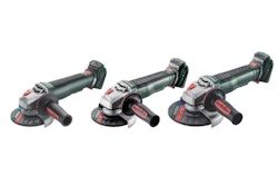 The W11 series features soft start, Metabo’s M-Quick tool free wheel change system, mechanical safety clutch, safety brake, non-locking paddle switch and overload protection.