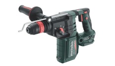 Designed for chiseling and demolition, the combination hammer has a maximum impact rate of 4,470 bpm with three joules.