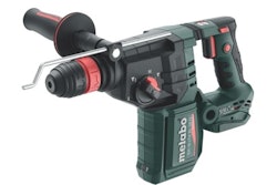 Designed for chiseling and demolition, the combination hammer has a maximum impact rate of 4,470 bpm with three joules.