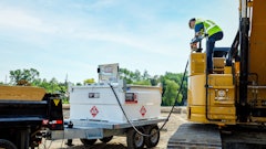 For sites where alternative power solutions aren't possible, fuel tanks help store diesel.