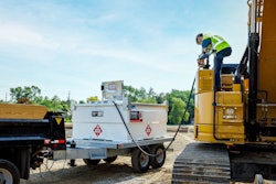 For sites where alternative power solutions aren't possible, fuel tanks help store diesel.