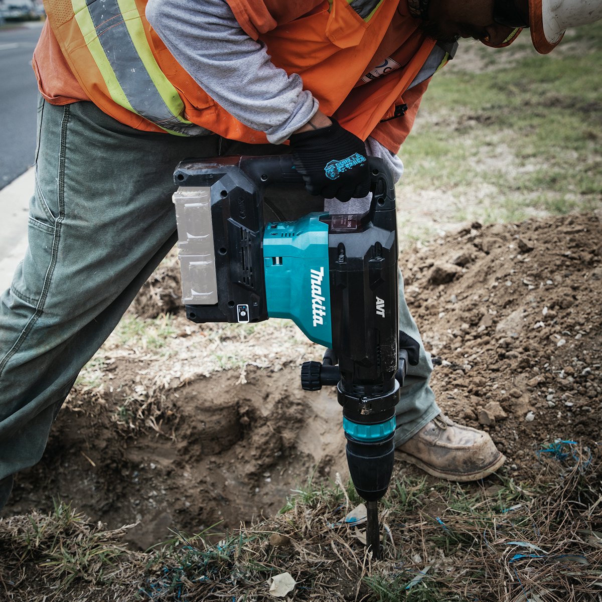 Makita 80V XGT Cordless Demolition Hammer From Makita USA Inc. For Construction Pros