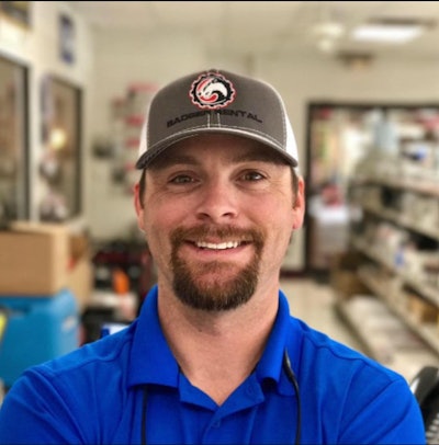 Garrett Shurling of Badger Rental Services