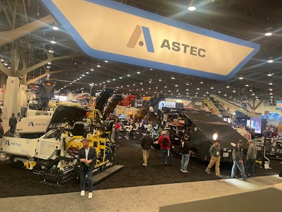 Astec Industries launched eight brand new, redesigned models during CONEXPO.