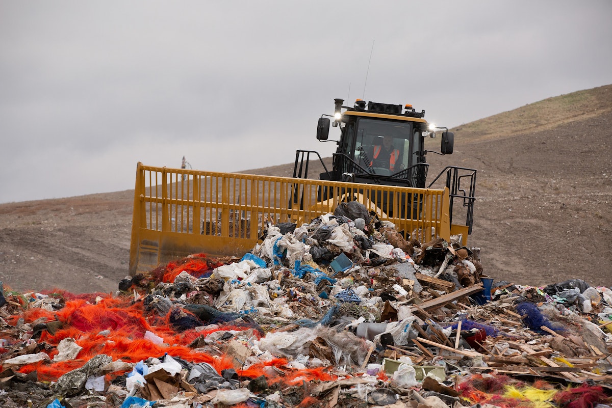 836 Landfill Compactor, Cat