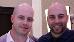 Left to right: Cameron Robertson, vice president of operations, and D.J. Robertson, vice president of finance.