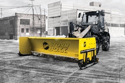 Skid steer models are available in 8- and 10-ft. widths, backhoe models are available in 10- and 12-ft. widths and wheel loader models are available in 12-, 14- and 16-ft. widths.