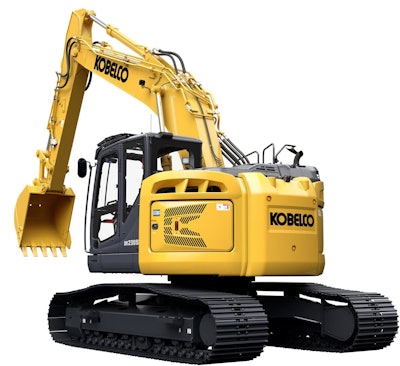 These KOBELCO excavators are mid-size machines, offering full-size capabilities with short rear swing features.