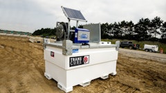 Available plug-and-play fuel storage accessories include pumps, hoses and specialized accessories such as fire extinguishers, trailers and solar panels.